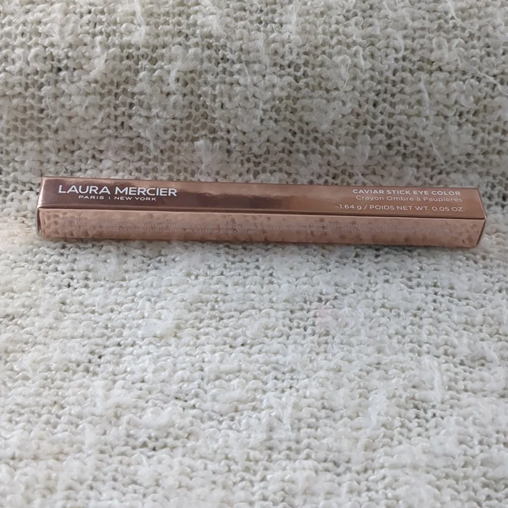 laura mercier RoseGlow Caviar Stick Eye Shadow in Forbidden Rose, 1.64g/…